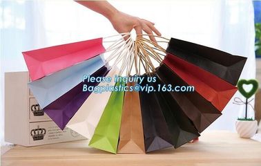 Luxury Customize Black gold embossed Logo made by 250gsm C1S Art Gift Shopping Paper Bag With Ribbon Bow Handles bagease supplier