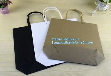 customized Packaging Carrier-Bags Boxes Luxury Property Resorts Folding Ribbon,background luxury gift paper bag carrier supplier