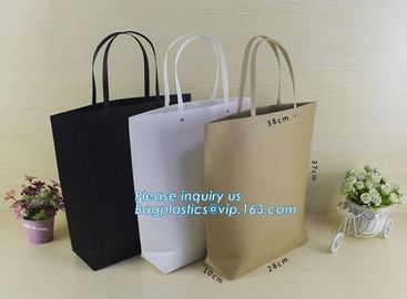 customized Packaging Carrier-Bags Boxes Luxury Property Resorts Folding Ribbon,background luxury gift paper bag carrier supplier