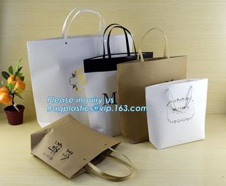 customized Packaging Carrier-Bags Boxes Luxury Property Resorts Folding Ribbon,background luxury gift paper bag carrier supplier