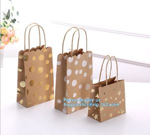 Cheap Customized Cute Printed Paper Shopping Bag With Handle for Tea，Shopping Bag with Ribbon Handles for Clothing pack supplier