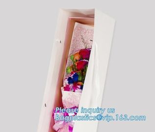 Wholesale Durable Colorful Custom Printed Cake Packaging Gift Paper Bag With Flower, Tote Carrier Gift Bags bagease pac supplier