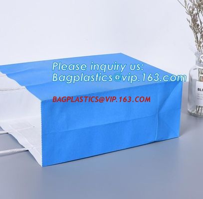 Design Luxury Brown Kraft Paper Shopping Bag With Handle,Customized Green Printed Paper Shopping Bag With Logo Custom supplier