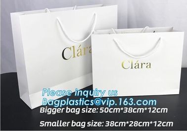 Customized Red Printed Kraft Paper Shopping Bag with Ribbon Handles and Bowknot,Kraft Paper Shopping Bag with Kinds off supplier