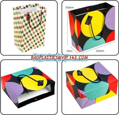 Wholesale Luxury Guangzhou Paper Bag Fashion Paper Bag With Logo,Luxury Paper Packaging Bag With Handle bags carrier han supplier