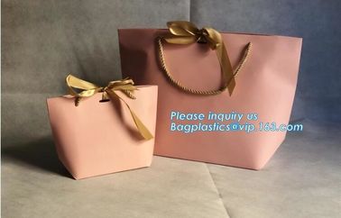 Wedding door gift paper bag Hottest paper carrier bag wrapping gift bag,gift large baby girl kratf waterfree paper gift supplier