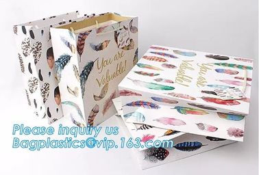 China Supplier Wholesale Custom Card Paper Candy /Pastry /Cookie Paper Bag Carrier Bag Gift Bag with Handle bagease pack supplier