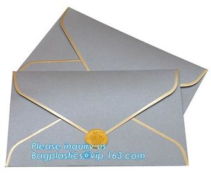 Custom logo private label brown kraft paper envelope,Custom made own logo design red kraft paper letter envelope bagease supplier