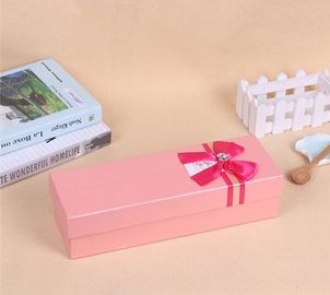 Luxury Wholesale Custom Packaging Paper Gift Box with Ribbon,wedding paper jewellery white gift box with ribbon closure supplier