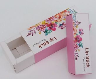 Cosmetic lipstick Recycled Folding Custom Cardboard Paper Gift Cosmetic Luxury Packaging Box,gift packaging paper flower supplier