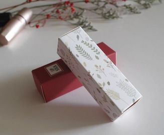 Cosmetic lipstick Cardboard paper tube rose packaging luxury round hat box for flowers/white round box for flowers makeu supplier