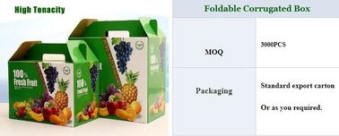 corrugated fruit packing box, kraft paper, gloss lamination, offset printing, foldable box,flower cone,flowral packaging supplier