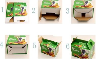 corrugated fruit packing box, kraft paper, gloss lamination, offset printing, foldable box,flower cone,flowral packaging supplier