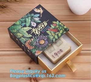 Free sample Luxury velvet drawer packaging perfume custom paper box with logo stamping golden,headband packaging box for supplier