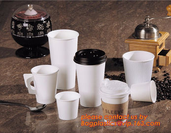 Economical 8oz Disposable Custom Paper Coffee Cup,Hot selling beverage paper cups,cup sleeve,custom paper coffee cup sle supplier