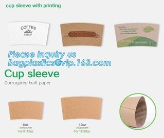 Economical 8oz Disposable Custom Paper Coffee Cup,Hot selling beverage paper cups,cup sleeve,custom paper coffee cup sle supplier