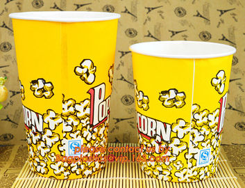 POPCORN PAPER BOX, POPCORN CUP, CHICKEN BOX, CUSTOM BRANDING,24OZ, 32OZ,46OZ,TAKE OUT PACKAGE, KRAFT PAPER CUP, LID, PAC supplier