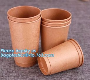 100% Biodegradable Disposable PLA Coated Coffee Paper Cup,9oz hot coffee paper cup with lids/ coffee to go cups/ oem dis supplier