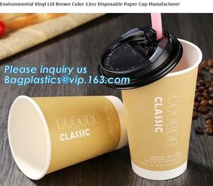 12oz PLA paper cup from China supplier,double wall paper cup printed disposable paper cup for coffee, BAGPLASTICS, BAGEA supplier