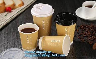 12oz PLA paper cup from China supplier,double wall paper cup printed disposable paper cup for coffee, BAGPLASTICS, BAGEA supplier