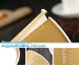 12oz PLA paper cup from China supplier,double wall paper cup printed disposable paper cup for coffee, BAGPLASTICS, BAGEA supplier