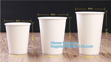 8 OZ Disposable Eco Friendly Coffee Paper Cup,Disposable kraft paper cup customizable coffee milk water juice cup PACKAG supplier