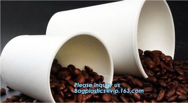 8 OZ Disposable Eco Friendly Coffee Paper Cup,Disposable kraft paper cup customizable coffee milk water juice cup PACKAG supplier