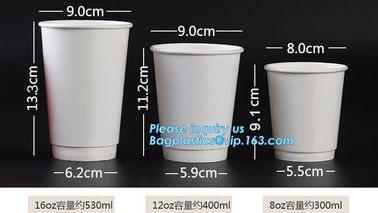 8 OZ Disposable Eco Friendly Coffee Paper Cup,Disposable kraft paper cup customizable coffee milk water juice cup PACKAG supplier