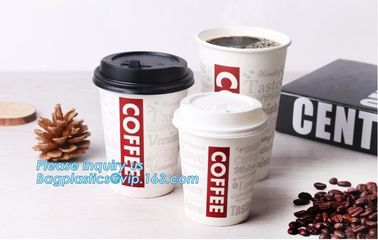 Disposable paper cup with handle wholesale,FACTORY PRICE, CHEAPpe coated disposable single wall paper cup 8oz coffee cup supplier