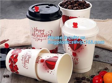 Disposable Insulated Ripple Hot Coffee Paper Cup with Cappuccino Lids,Custom Disposable Paper Cup 6 oz Paper Coffee Cup supplier
