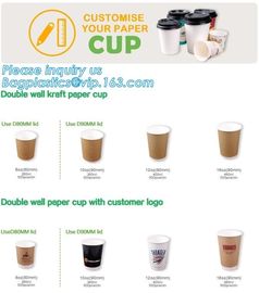 Diamon paper cup, double insulation, film leakproof, thick material,Thick hot drink paper cup 12oz with handle and Doubl supplier