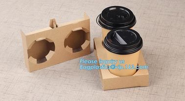 Manufacturer Disposable Take Away Free Samples 4 Paper Cup Holder Tray Carrier,paper holder,newspaper holder recycling,t supplier