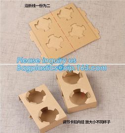 Manufacturer Disposable Take Away Free Samples 4 Paper Cup Holder Tray Carrier,paper holder,newspaper holder recycling,t supplier