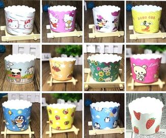 Disposable Craft single Wall Paper Cup Smoothie Cups With Lid,6oz disposable ice cream paper cup logo printed bowls for supplier