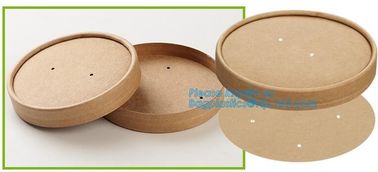 paper soup cups with paper lids hot soup kraft paper cup,disposable kraft paper soup cup with paper lid,bagease package supplier