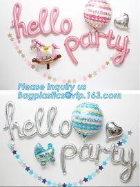 Wholesale Kids Disposable Paper Unicorn Baby Shower Birthday Party Supplies Set and Various Party Pack Goods, baloon, supplier