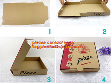 Customized PIZZA box, Jewelry box Packaging for food Packaging cartons Paper bag Gift Box,Manufacturer Custom Printed Pi supplier