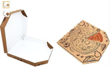 China Maker Wholesale Cheap Custom Black Printed Corrugated Carton 8 Inch Paper Pizza Box,Cheap brown paper pizza box supplier