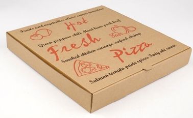 Bulk Price Custom Logo Food Delivery Packing Rectangular Paper Pizza Box,Customized Coated Kraft Paperboard Plain White supplier