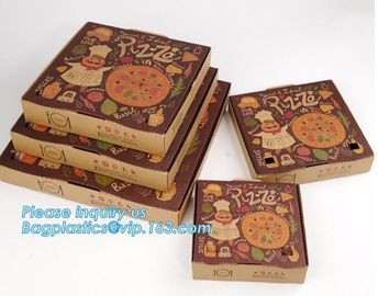 Hot Sale cheap paper pizza box ,Printed carton pizza box, Wholesale custom Corrugated paper Pizza box / pizza packing bo supplier