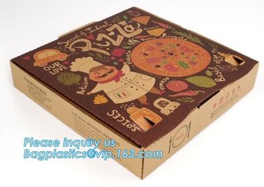 Hot Sale cheap paper pizza box ,Printed carton pizza box, Wholesale custom Corrugated paper Pizza box / pizza packing bo supplier