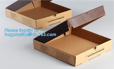 Cheap White Kraft Paper Pizza Packing Box,Customized Color printed white card paper pizza boxes,rectangular pizza boxes supplier