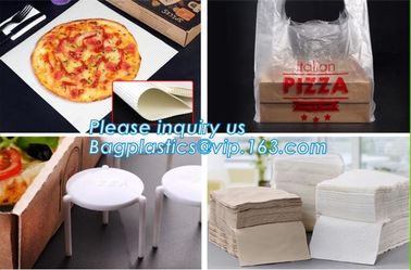 Cheap White Kraft Paper Pizza Packing Box,Customized Color printed white card paper pizza boxes,rectangular pizza boxes supplier