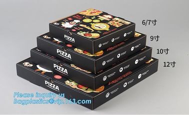 white kraft paper hamburger pizza salad fried chicken pasta box with handle custom design logo size colour best quality supplier