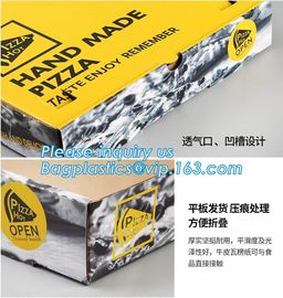 High quality fast food packaging boxes personalized pizza box,bulk rectangular pizza boxes,Food Grade Kraft Cardboard Pi supplier