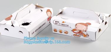 Hot Product Custom Printing Paper Cake Box ,High Quality Handle Pizza Boxes,Logo printed paper pizza packing box in chea supplier