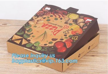 Cheap Paper Pizza Box Corrugated Carton Box With Printed Logo,Personalized Custom Printed Carton Box Paper Cookie Pizza supplier