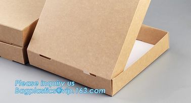 Custom Logo Printed Reusable Corrugated Packing Mail 12 Inch Pizza Box，Custom paper black pizza box，round 6 inch 8inch 1 supplier