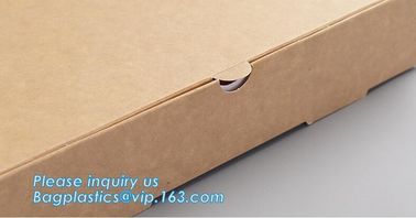 Custom Logo Printed Reusable Corrugated Packing Mail 12 Inch Pizza Box，Custom paper black pizza box，round 6 inch 8inch 1 supplier