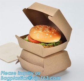 Custom,food grade and good printing shipping humberger box for sale,Paper bag for bread or cake or humberger bagease pac supplier